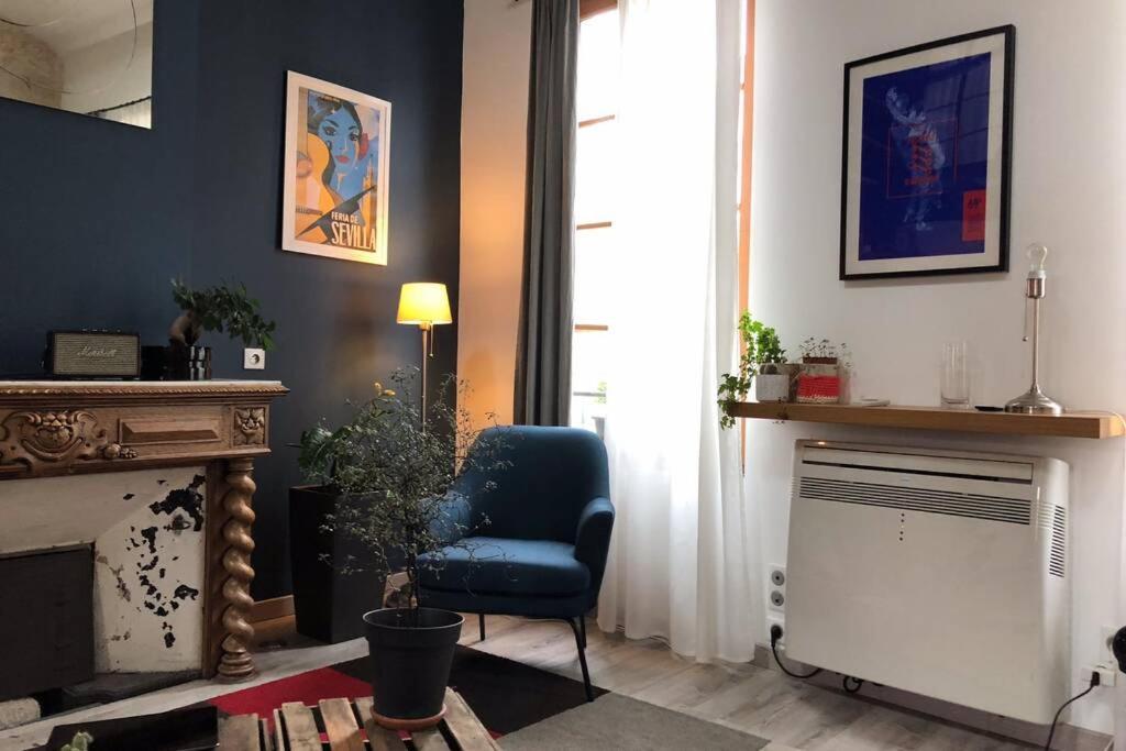 Duplex Climatise Centre Ancien 7Min A Pied Du Palais 6 Couchages Appartement Avignon Buitenkant foto