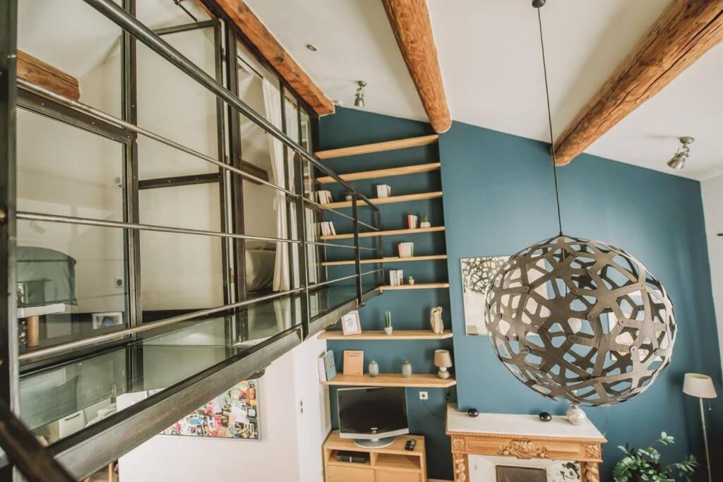 Duplex Climatise Centre Ancien 7Min A Pied Du Palais 6 Couchages Appartement Avignon Buitenkant foto